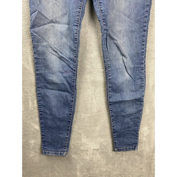 Mossimo Womens 4 High Rise Skinny Blue Jeans - Picture 3 of 8